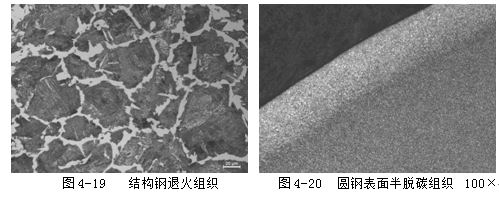 结构钢脱碳金相分析